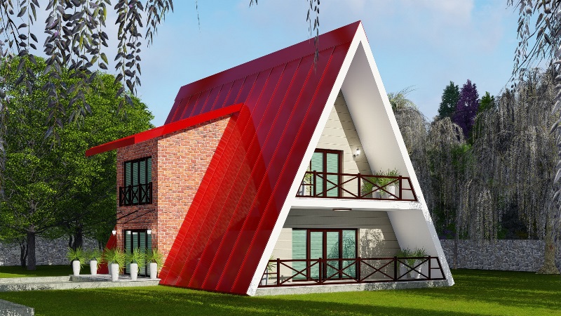 Palandöken 237 m² Çelik Konstrüksiyon Prefabrik Villa