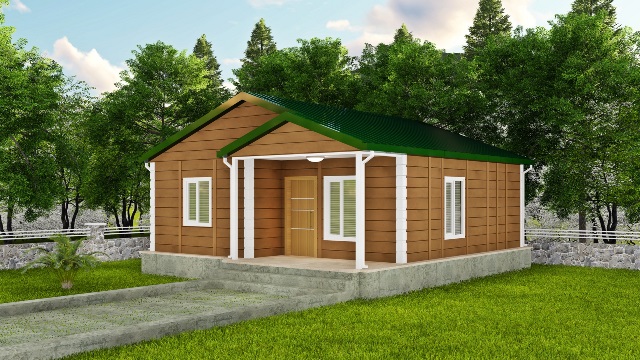 Goryana 65m² Tek Katlı Prefabrik Ev 